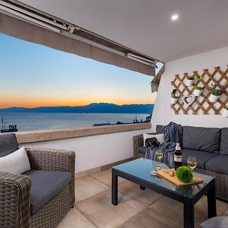 Lux Apartment Sky View Риека Экстерьер фото