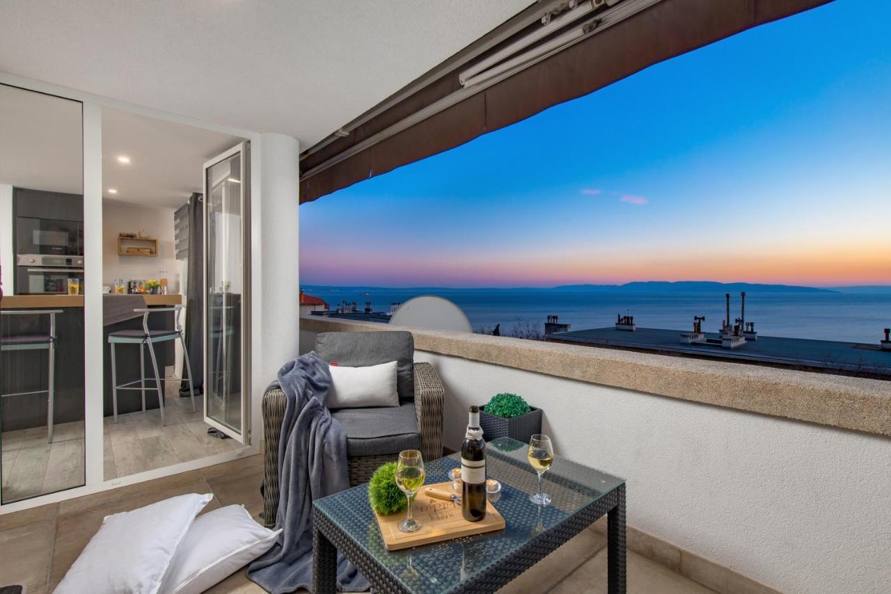 Lux Apartment Sky View Риека Экстерьер фото