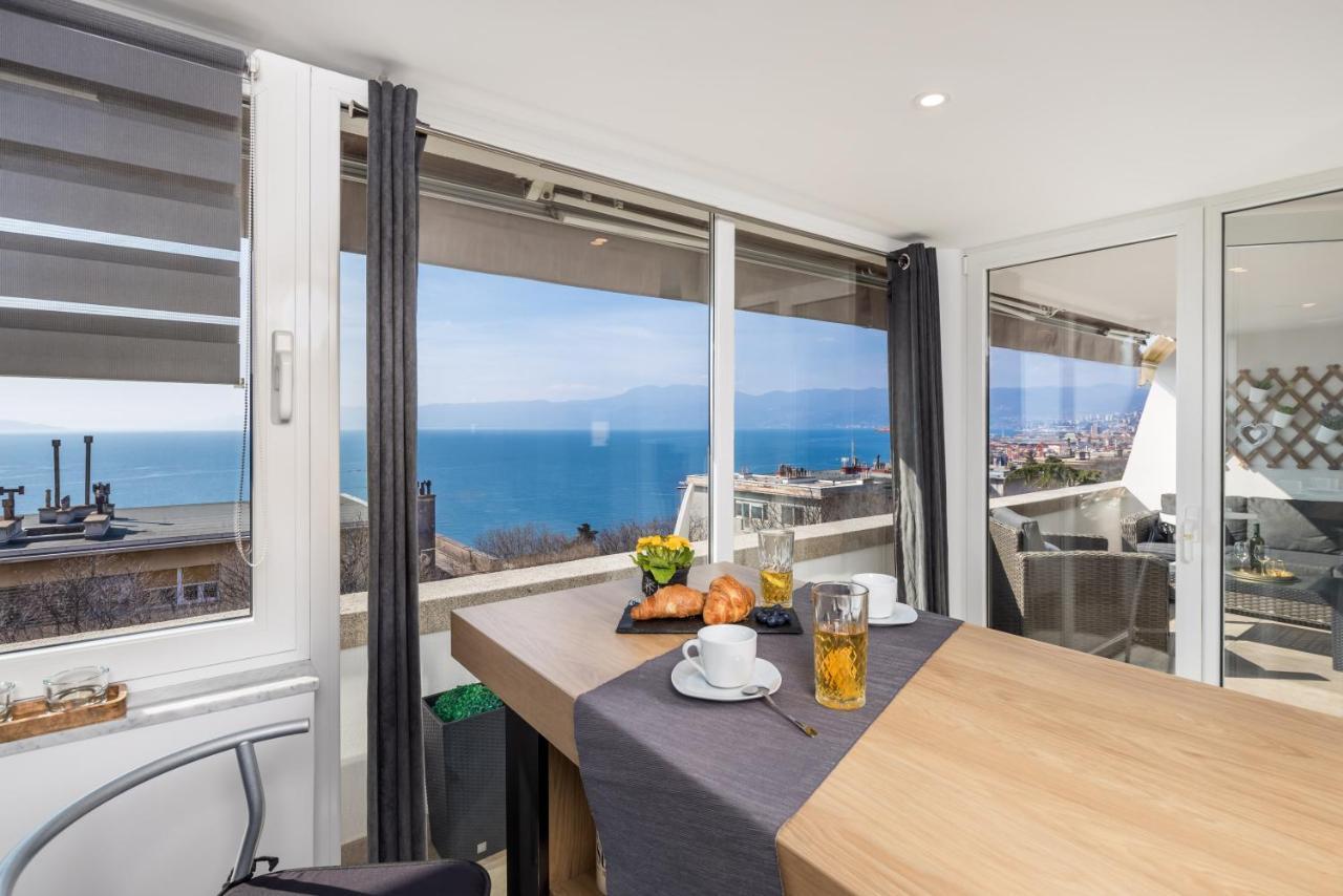 Lux Apartment Sky View Риека Экстерьер фото