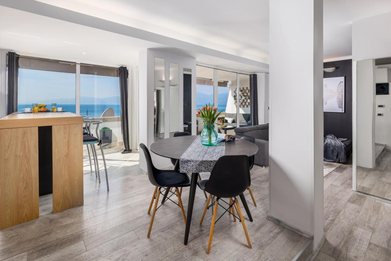 Lux Apartment Sky View Риека Экстерьер фото