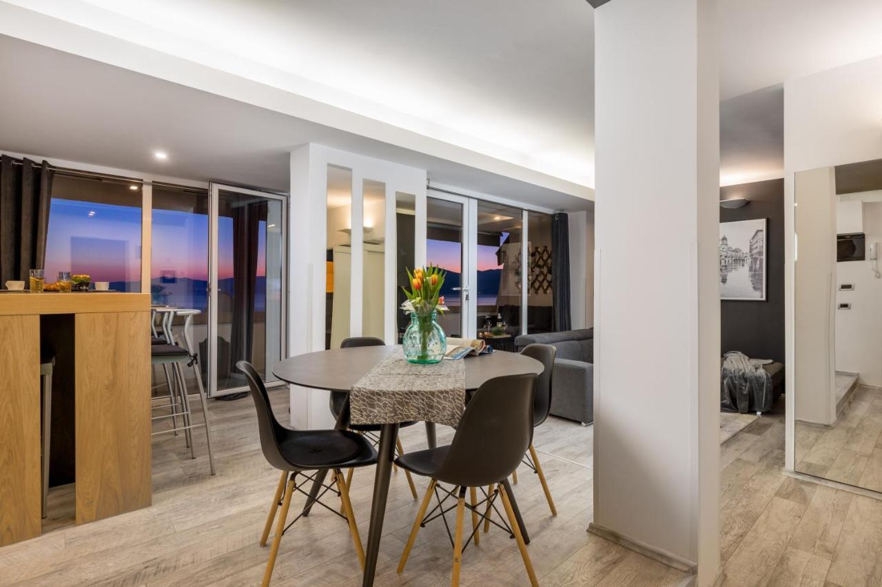 Lux Apartment Sky View Риека Экстерьер фото